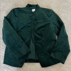 J. Crew Factory Dark Green Blazer